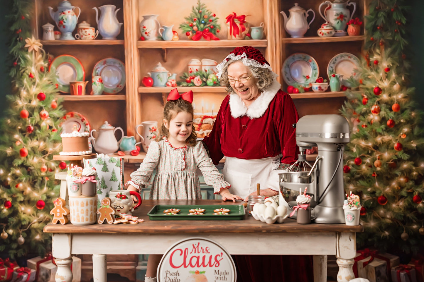 Cabinet of Christmas Delights - With Sweep Option