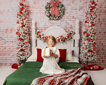 Candy Cane Headboard