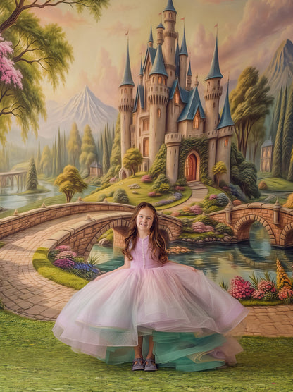 Castle of Blooms - With Sweep Option