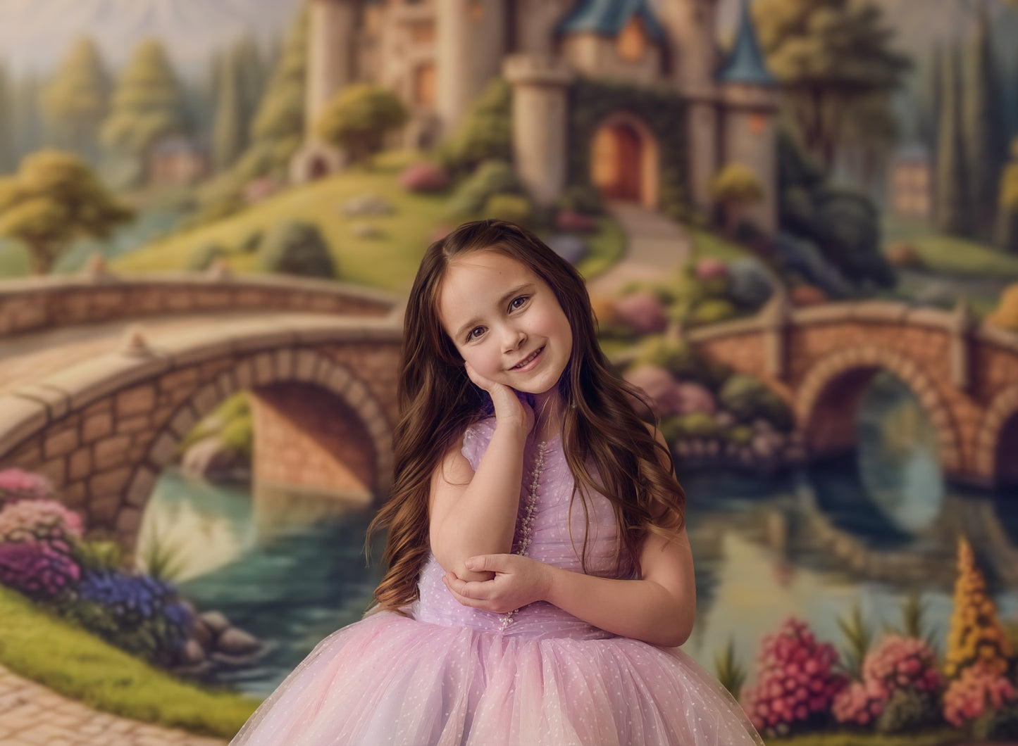 Castle of Blooms - With Sweep Option