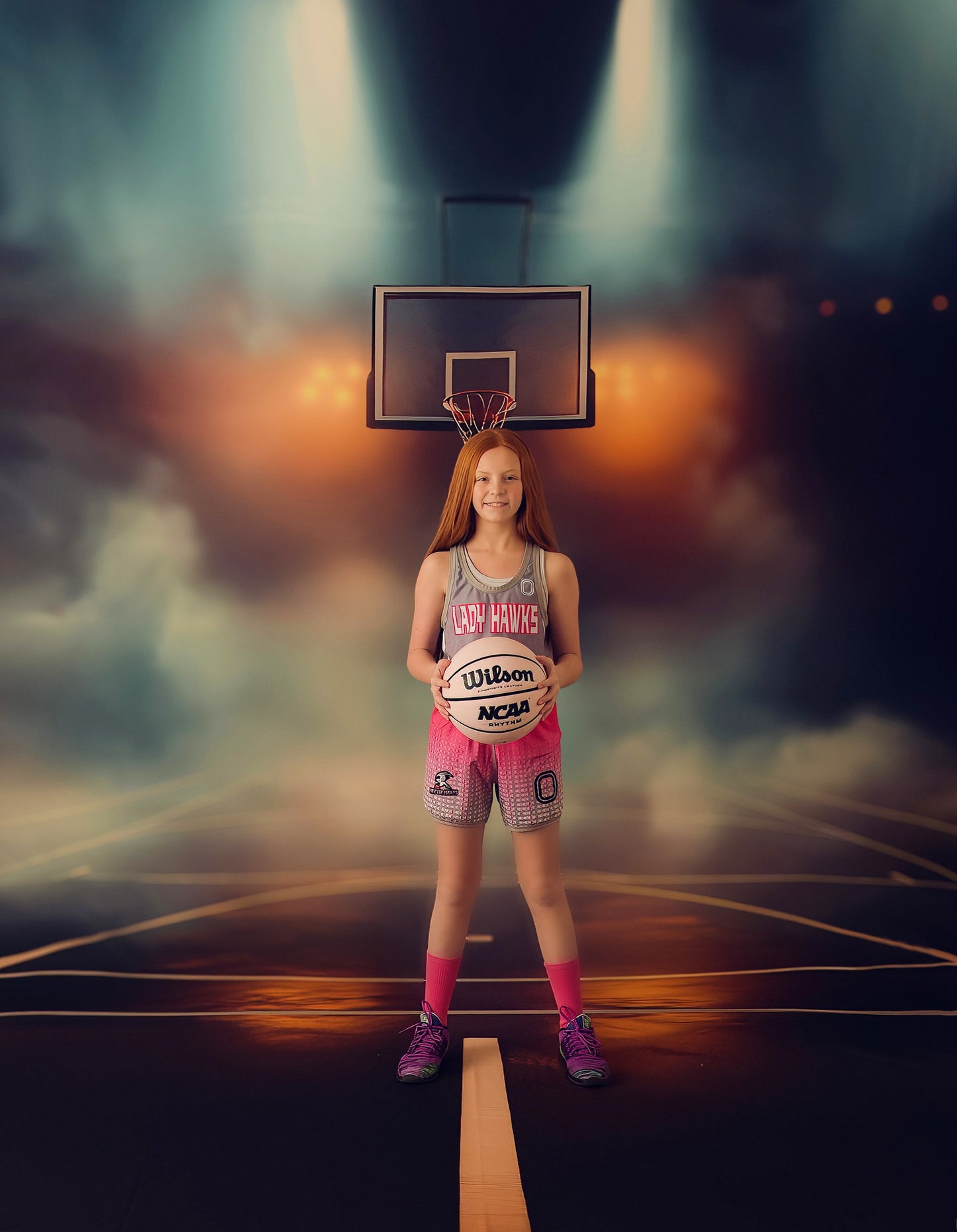 Center Court Glow - With Sweep Option