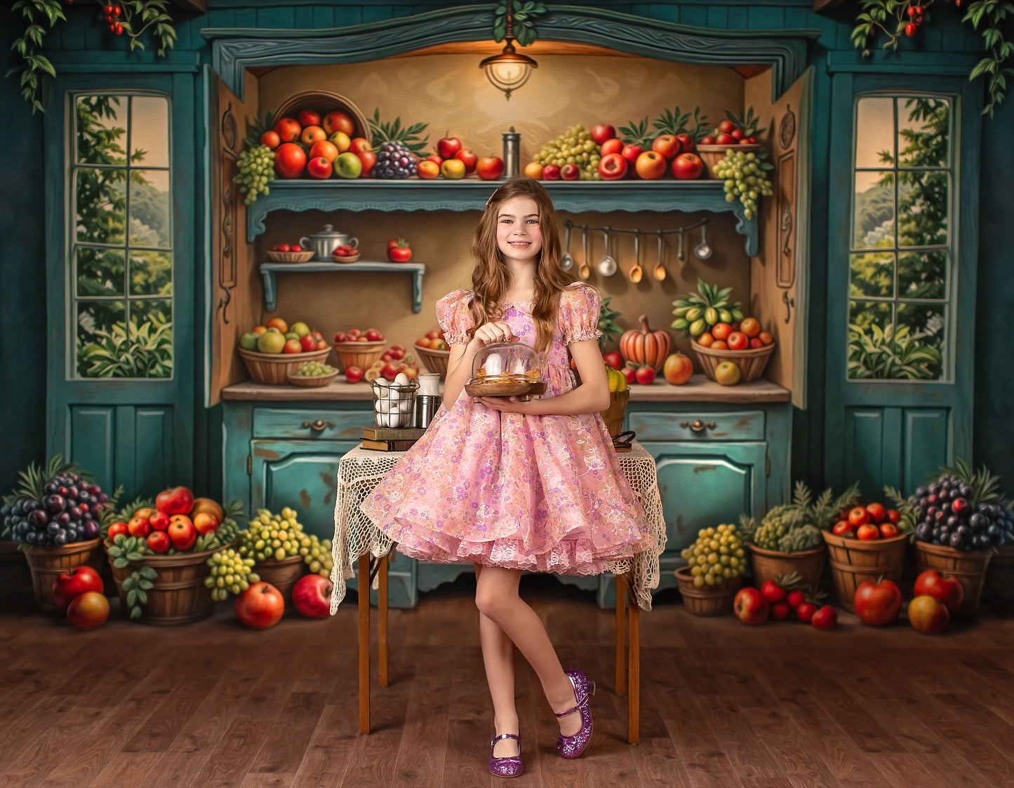 Cerulean Credenza - With Sweep Option