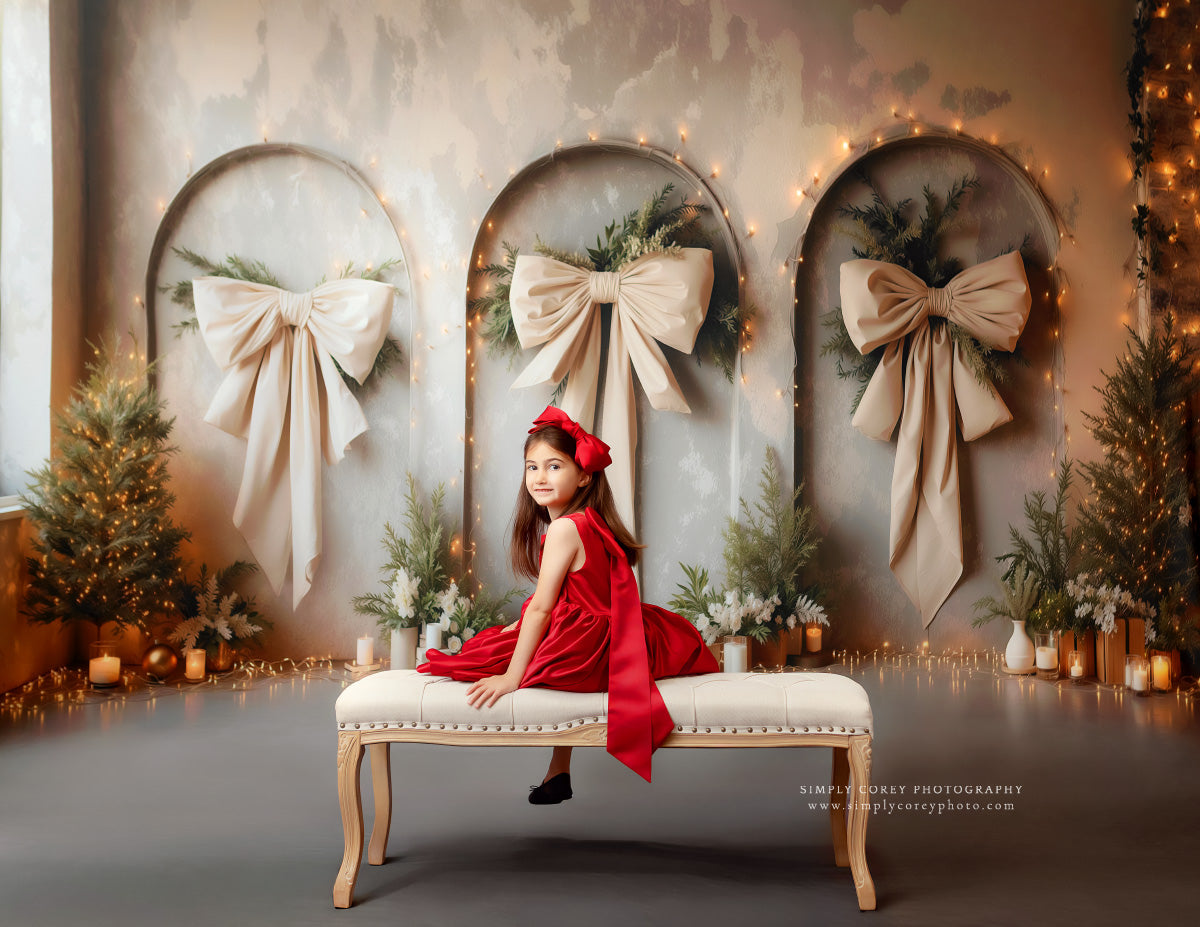 Champagne Holiday Arches - With Sweep Option