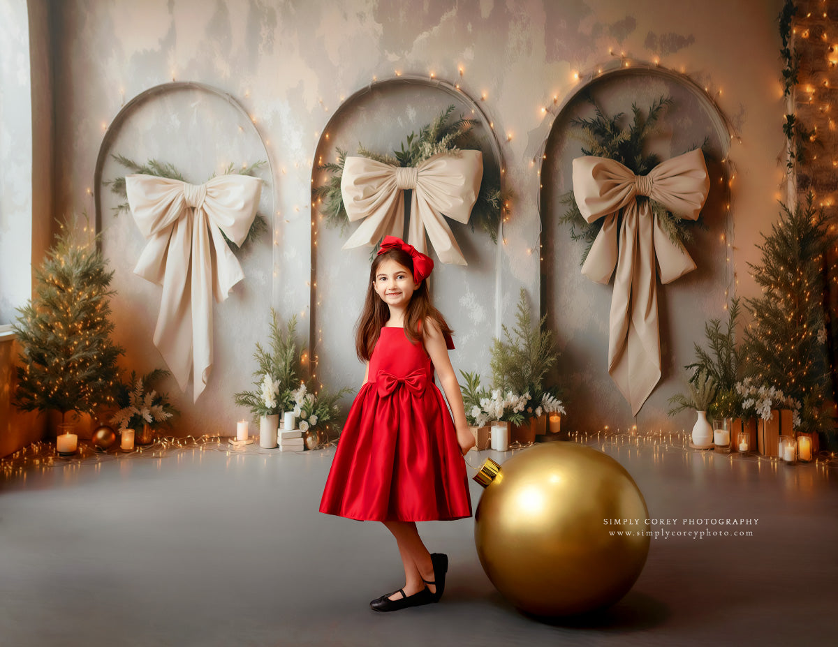 Champagne Holiday Arches - With Sweep Option