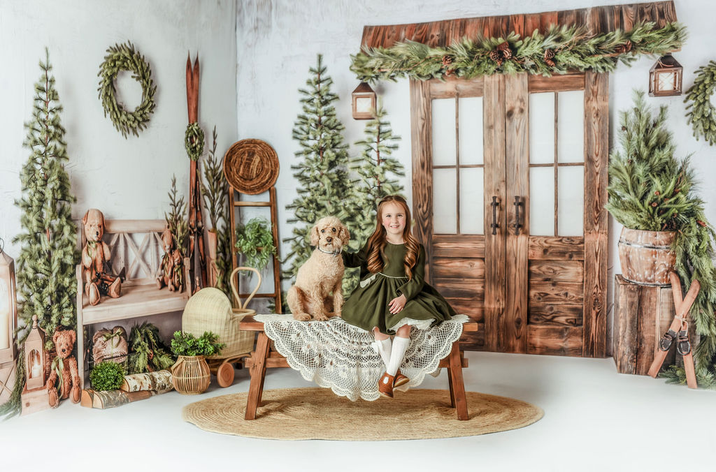 Charming Holiday Entry