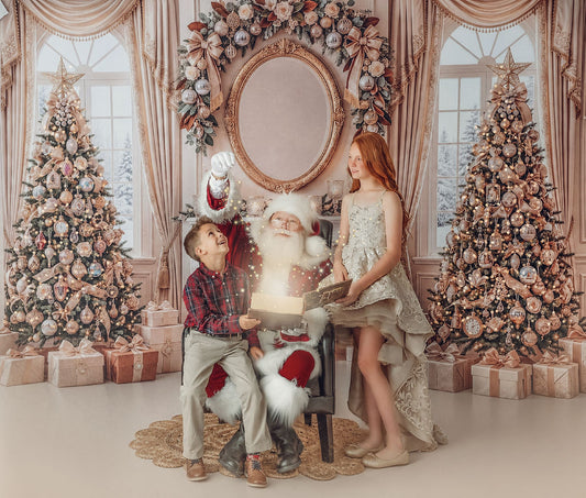 Christmas Beige Beauty - with Sweep Option