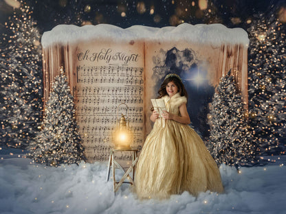 RTS Christmas Caroling - 10x10' Wrinkle-Free - Perfect - 50% Off