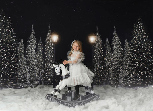 Christmas Forest Path