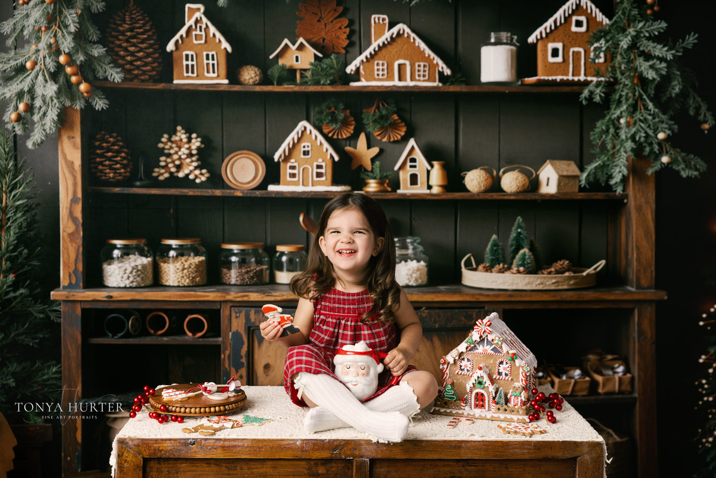 Christmas Kitchen Charm - With Sweep Option