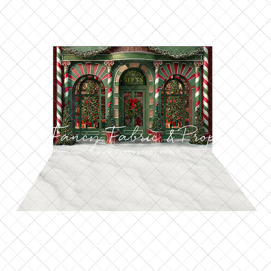 Christmas Town Gift Store 2pc Set