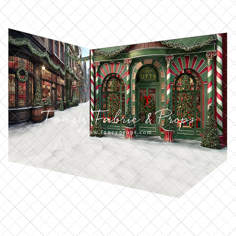 Magical Holiday Porch Pathway - Mat Floor – Fancy Fabric & Props
