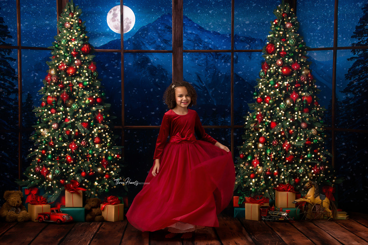 Christmas Mountain View