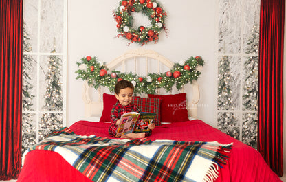 Classic Christmas Headboard