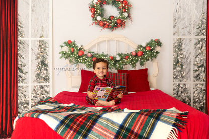 Classic Christmas Headboard