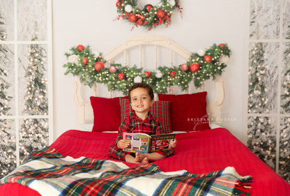 Classic Christmas Headboard