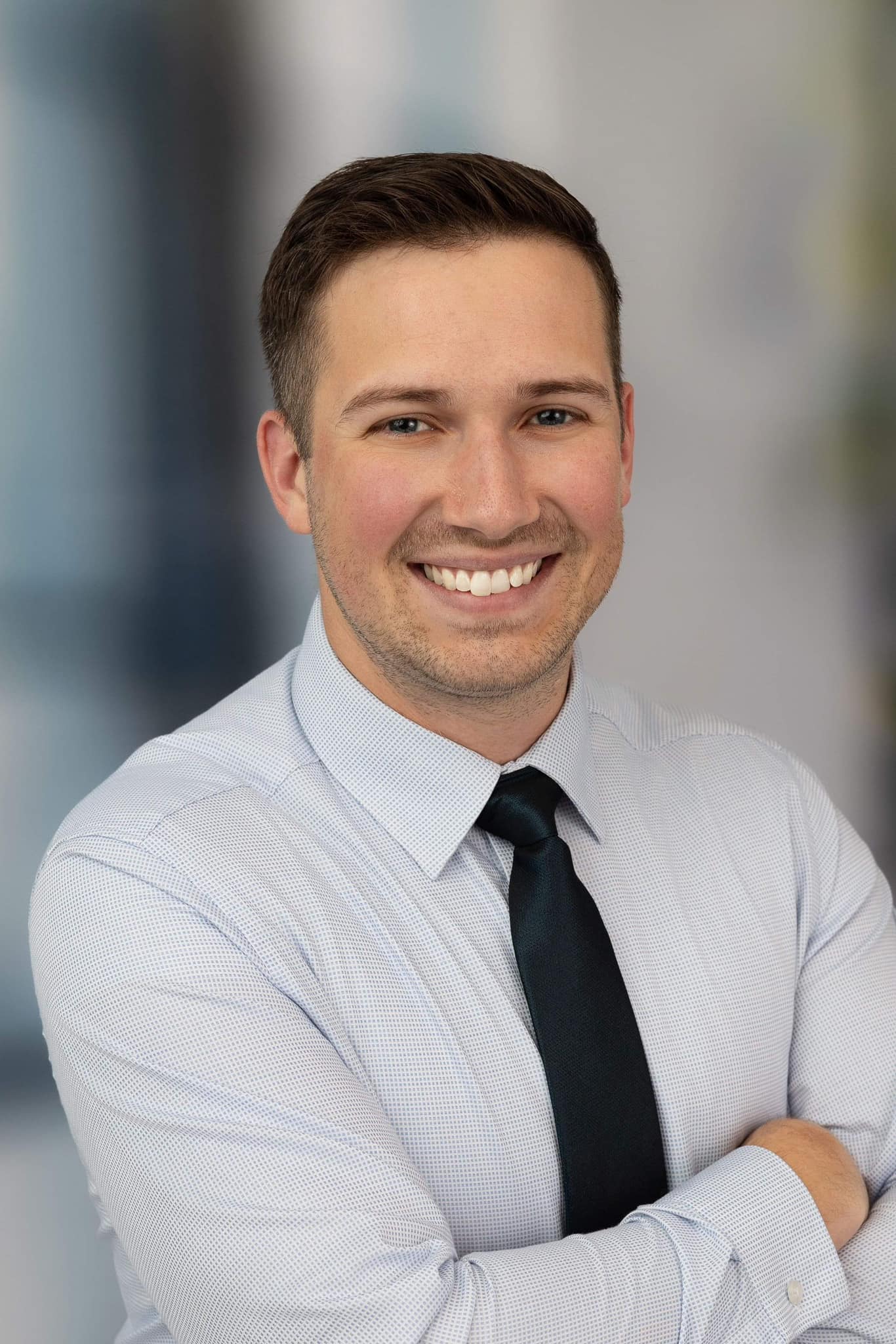 Corner Office - Horizontal Headshot Photography Backdrop