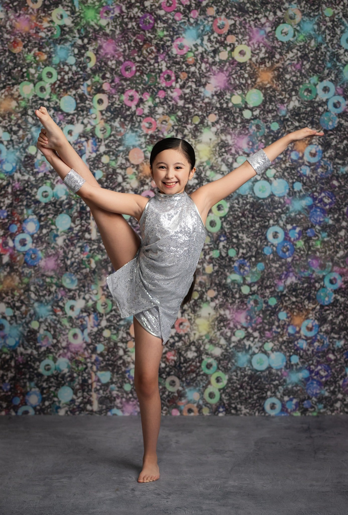 Cosmic Celebration - With Street Pavement Floor Sweep Option