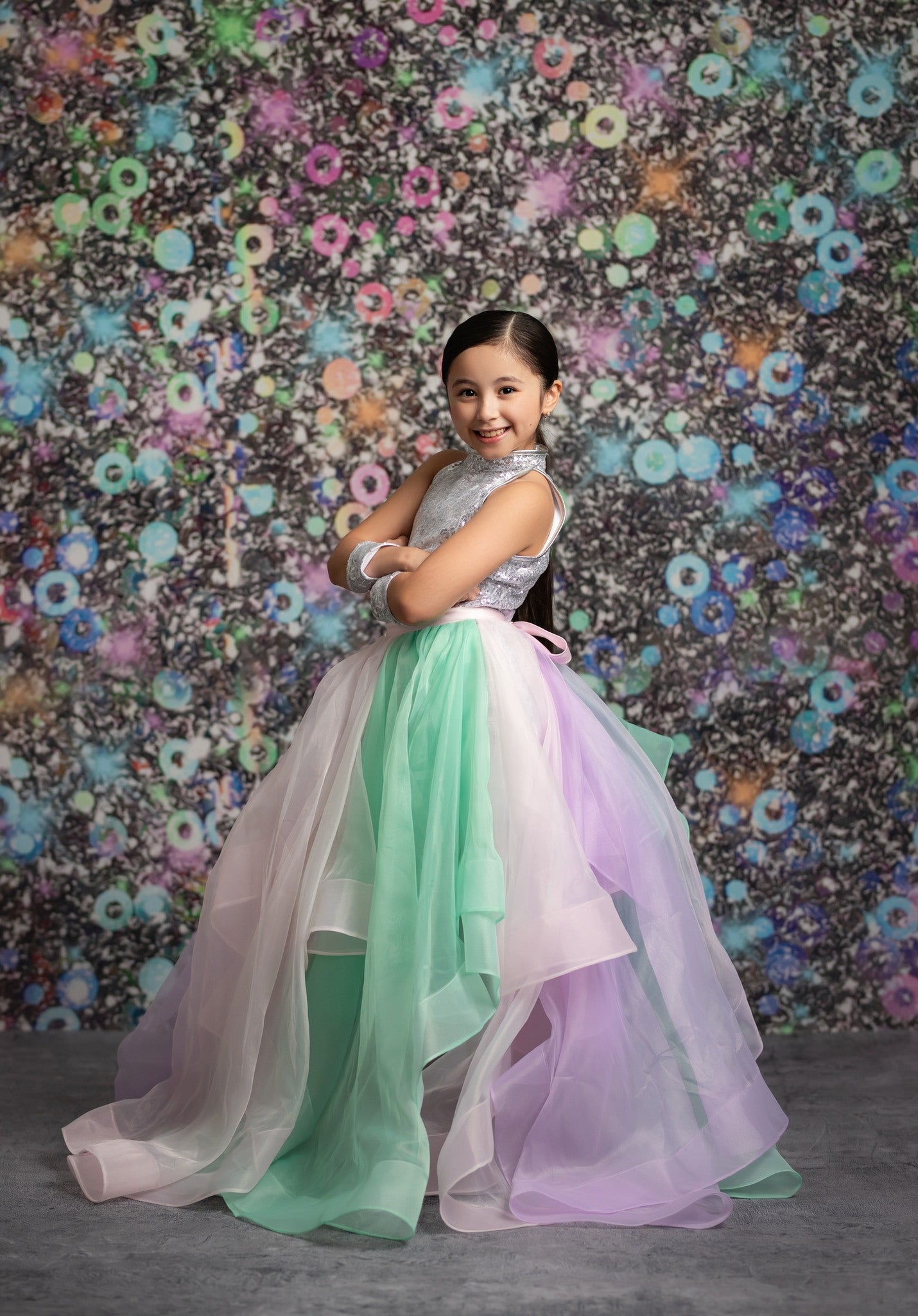 Cosmic Celebration - With Street Pavement Floor Sweep Option