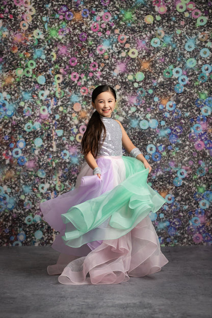 Cosmic Celebration - With Street Pavement Floor Sweep Option