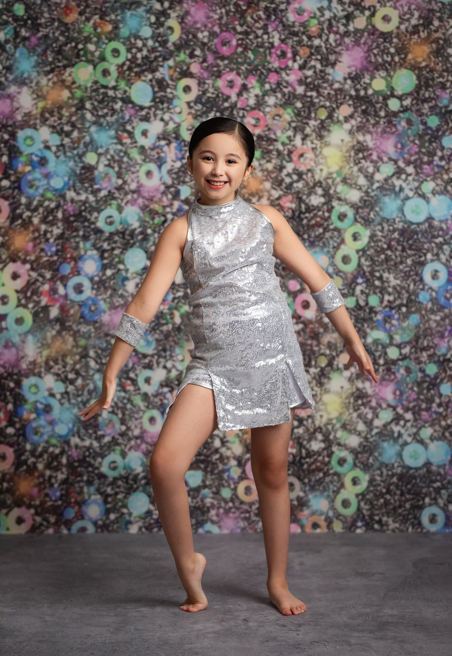 Cosmic Celebration - With Street Pavement Floor Sweep Option