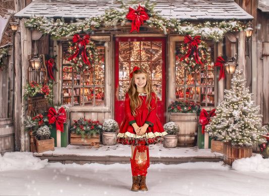 Country Christmas Store - with Sweep Option