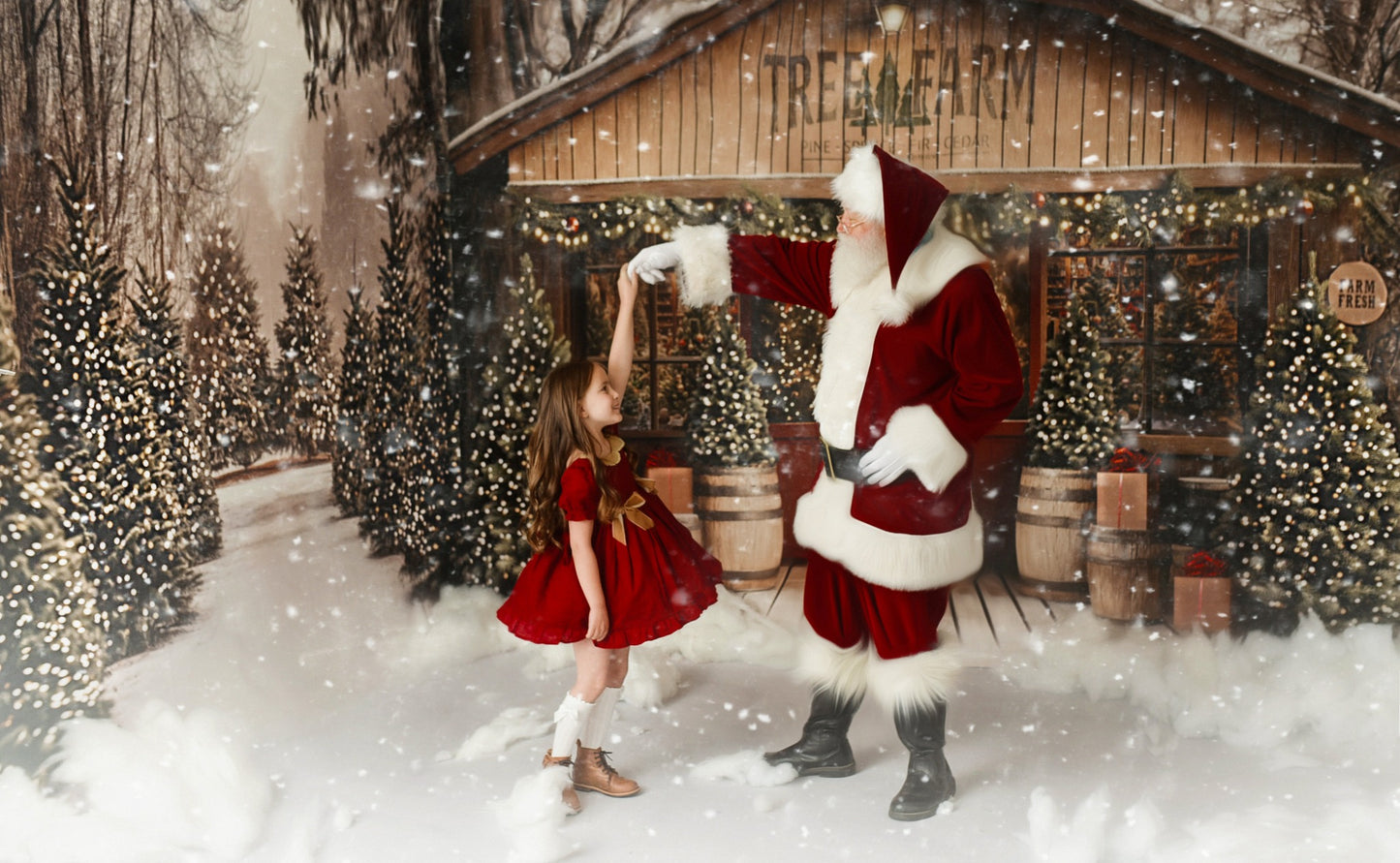 Country Pines Tree Farm with sweep option