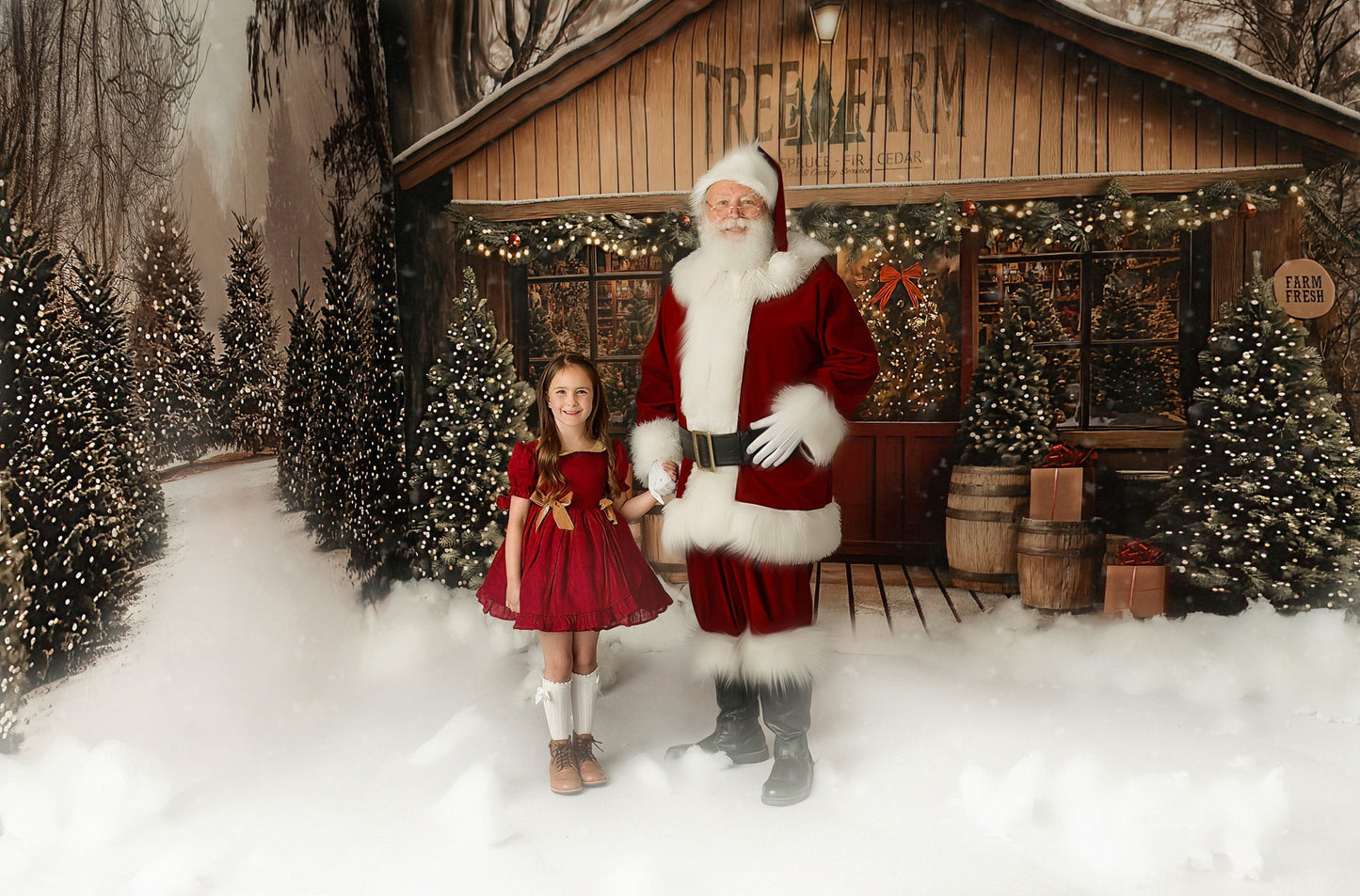 Country Pines Tree Farm with sweep option