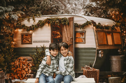 Cozy Camper Christmas - with Sweep Option
