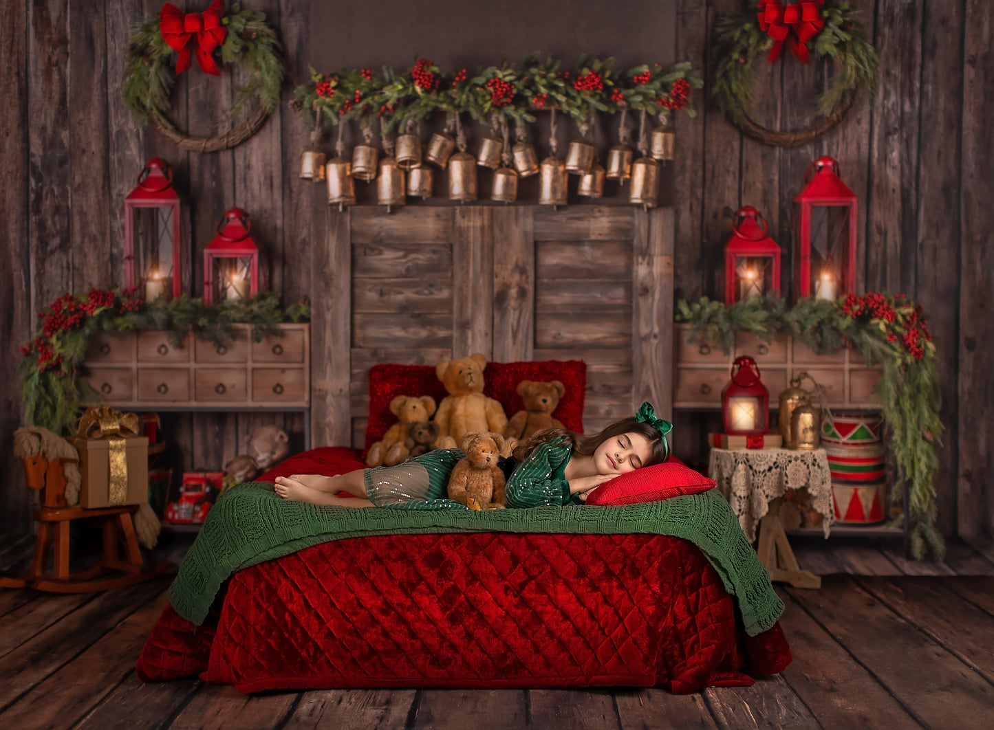 Cozy Christmas Dreams Headboard - Room