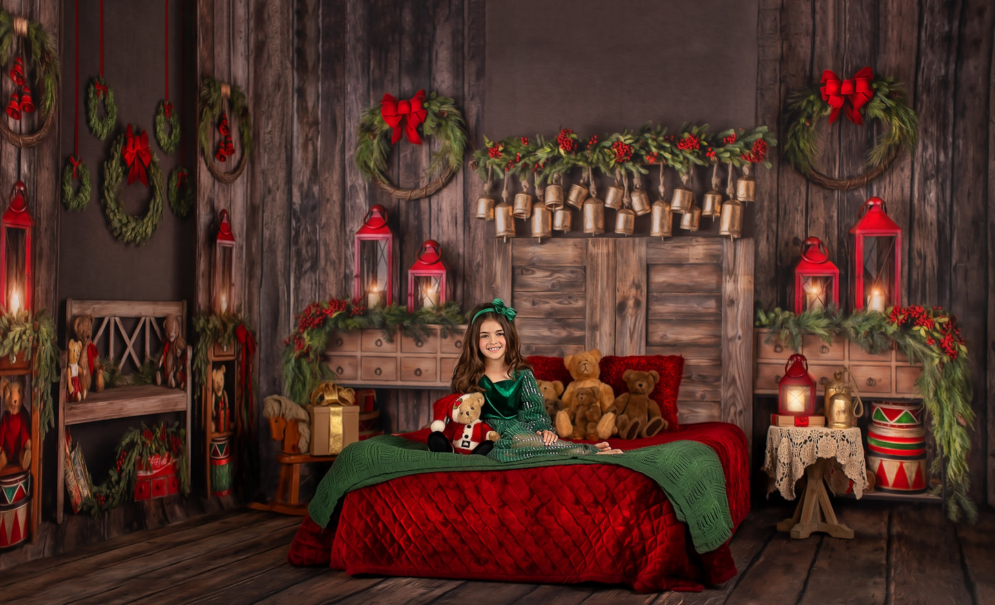 Cozy Christmas Dreams Headboard - Room