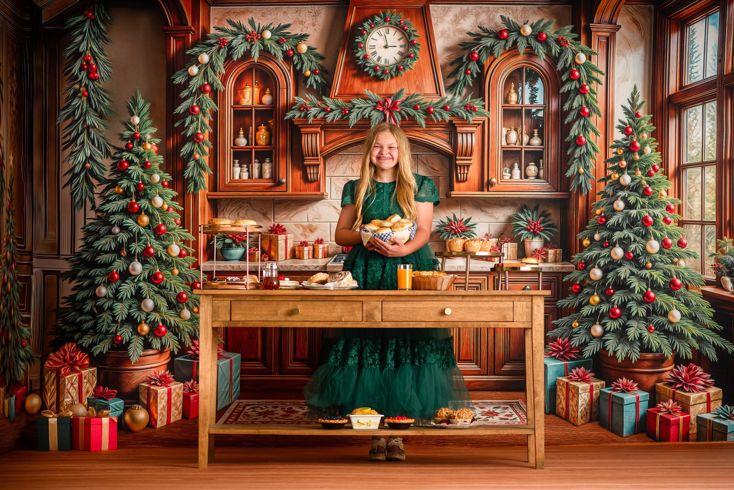 Cranberry Cottage Kitchen - With Sweep Option