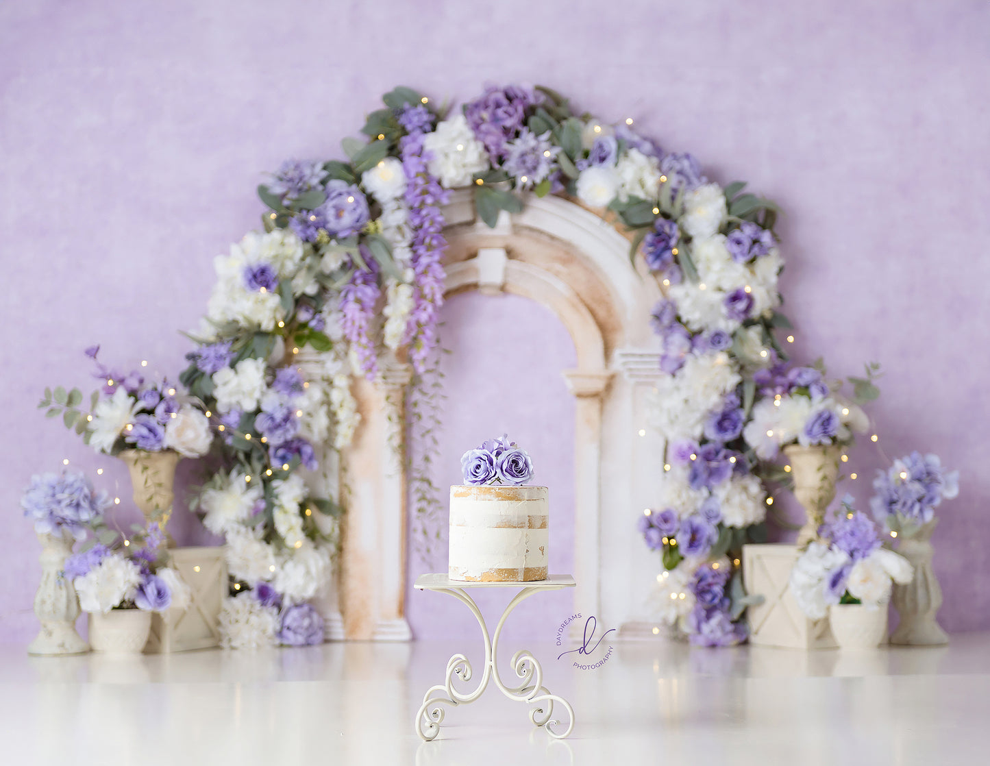 Lavender Elegance Archway
