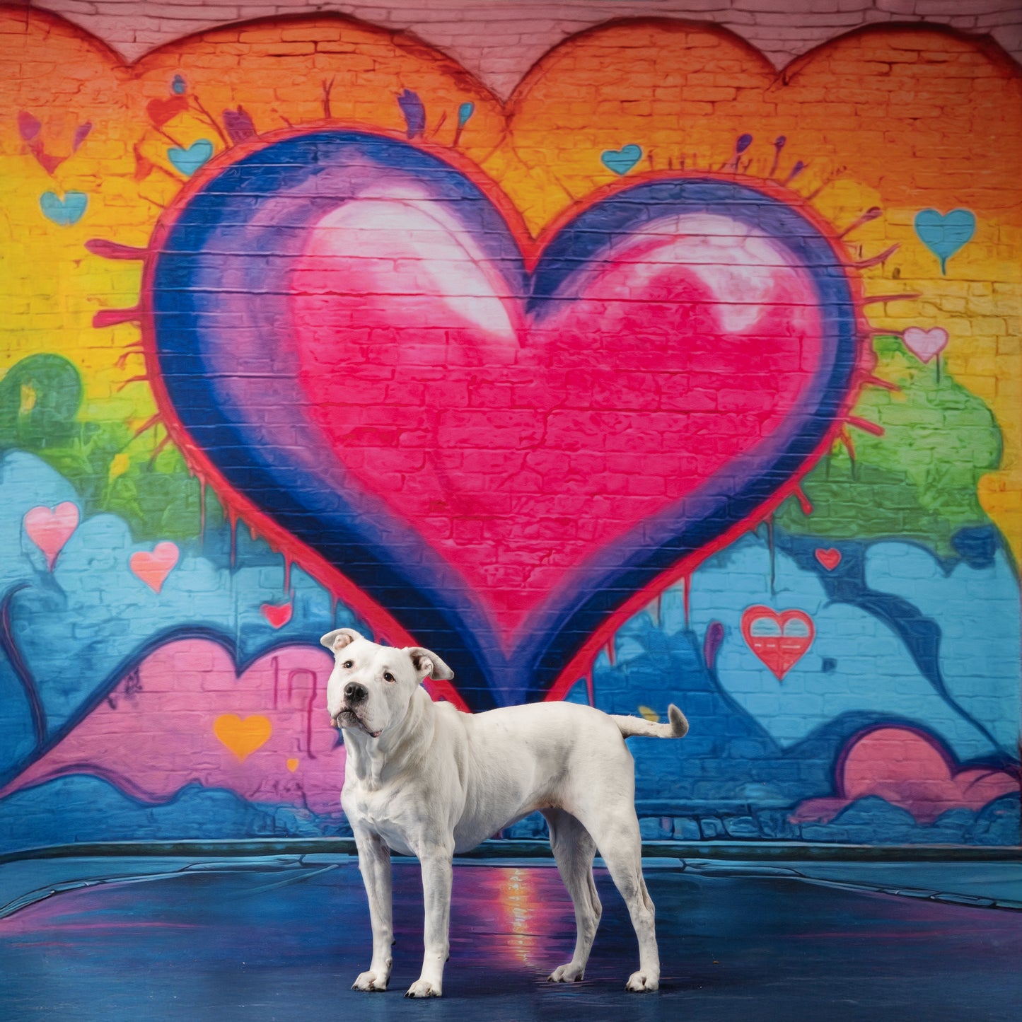 My Heart Is On The Wall - With Sweep Option