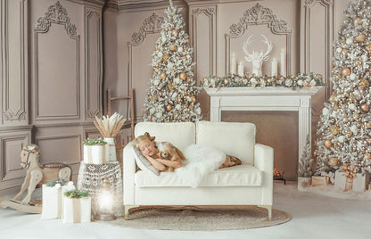 Frosted Fireside Glow - ROOM