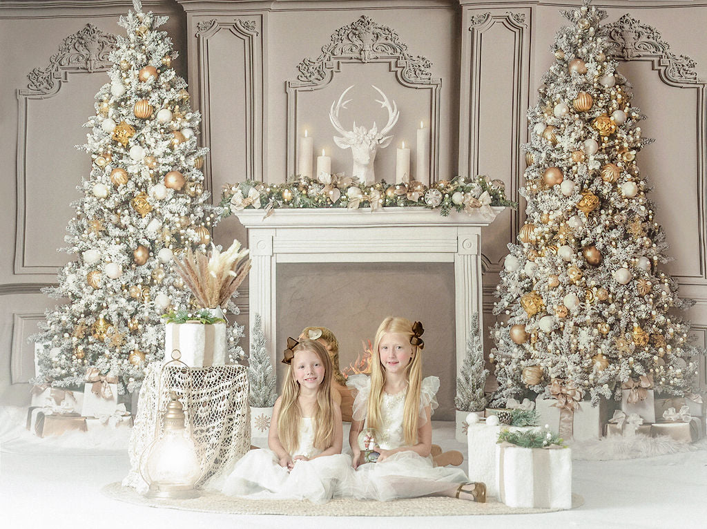 Frosted Fireside Glow - ROOM