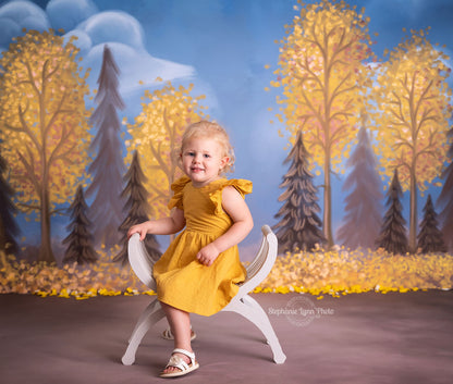 Autumn Falls - With Sweep Option