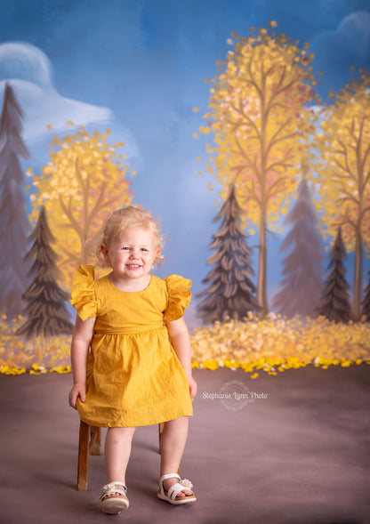 Autumn Falls - With Sweep Option