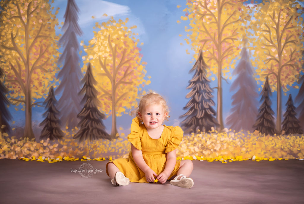 Autumn Falls - With Sweep Option