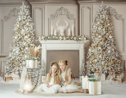 Frosted Fireside Glow - ROOM