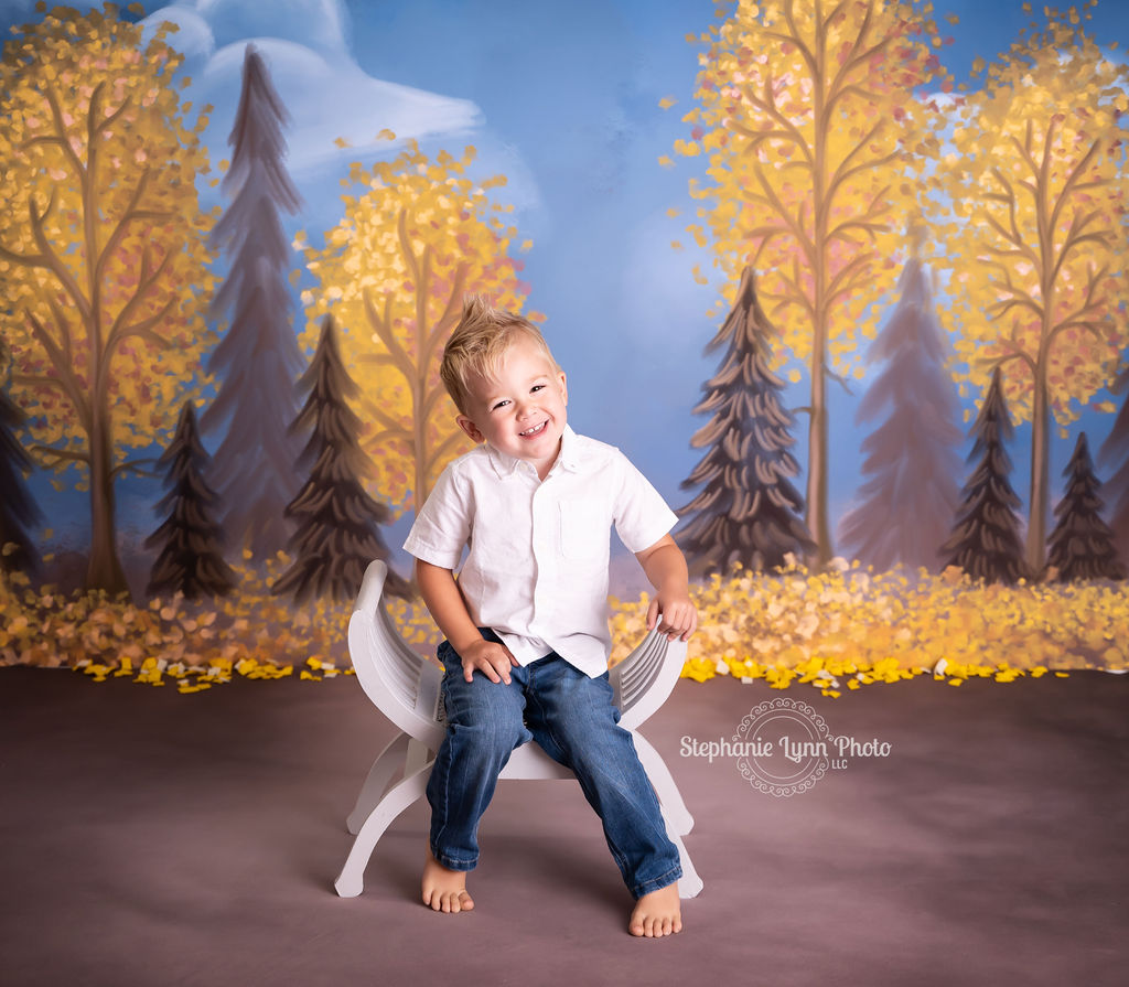 Autumn Falls - With Sweep Option