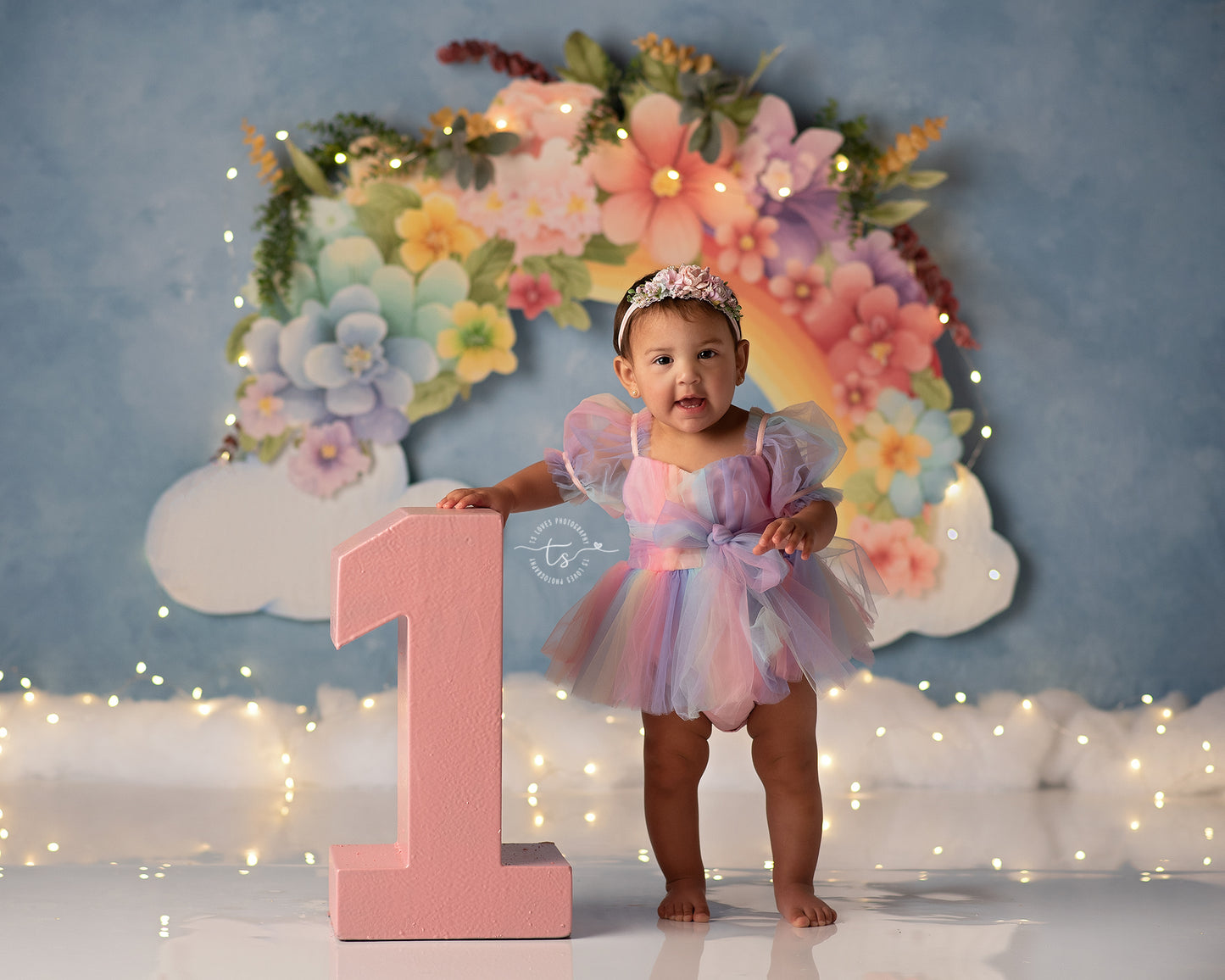 Rainbow Floral Fantasy