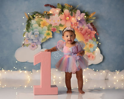 Rainbow Floral Fantasy