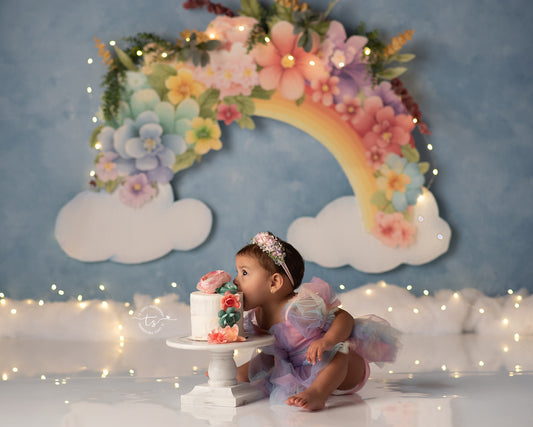 Rainbow Floral Fantasy