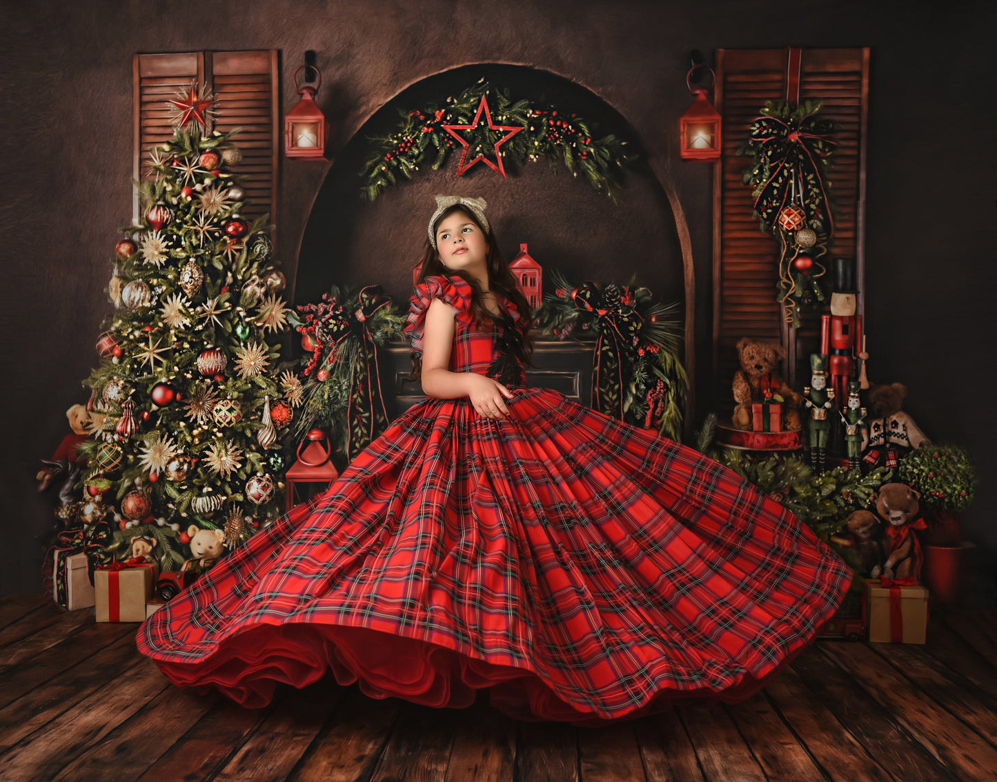 Elegant Fireside Mantle - Room