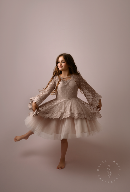 RTS Bone - 8x6' Wrinkle-Free Fabric - Perfect - 50% Off