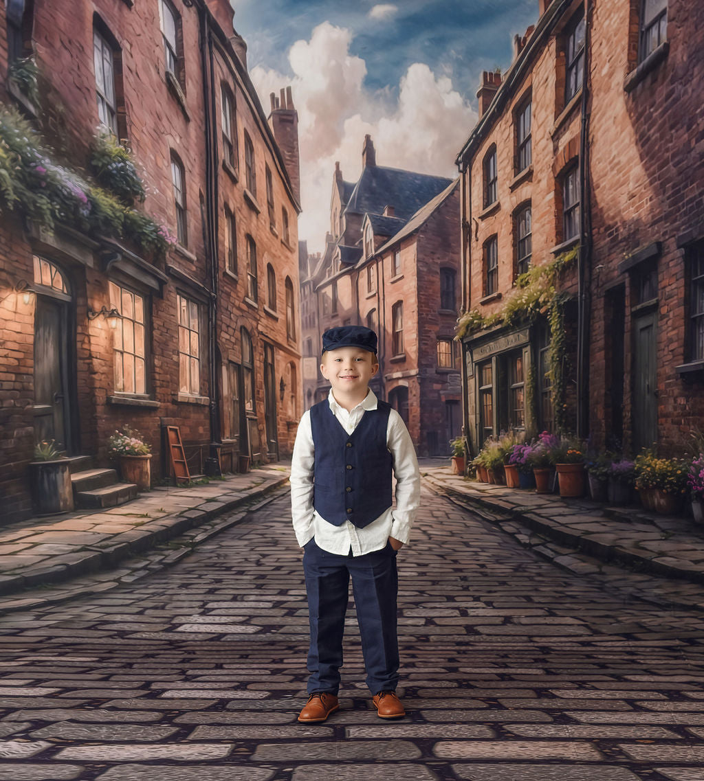 Garrison Lane - Grey Cobblestone - With Sweep Option