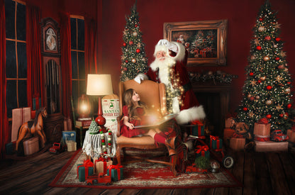 Santa's Fireside Mantle - Room