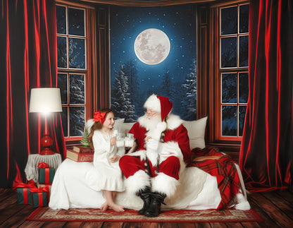 Midnight Christmas View