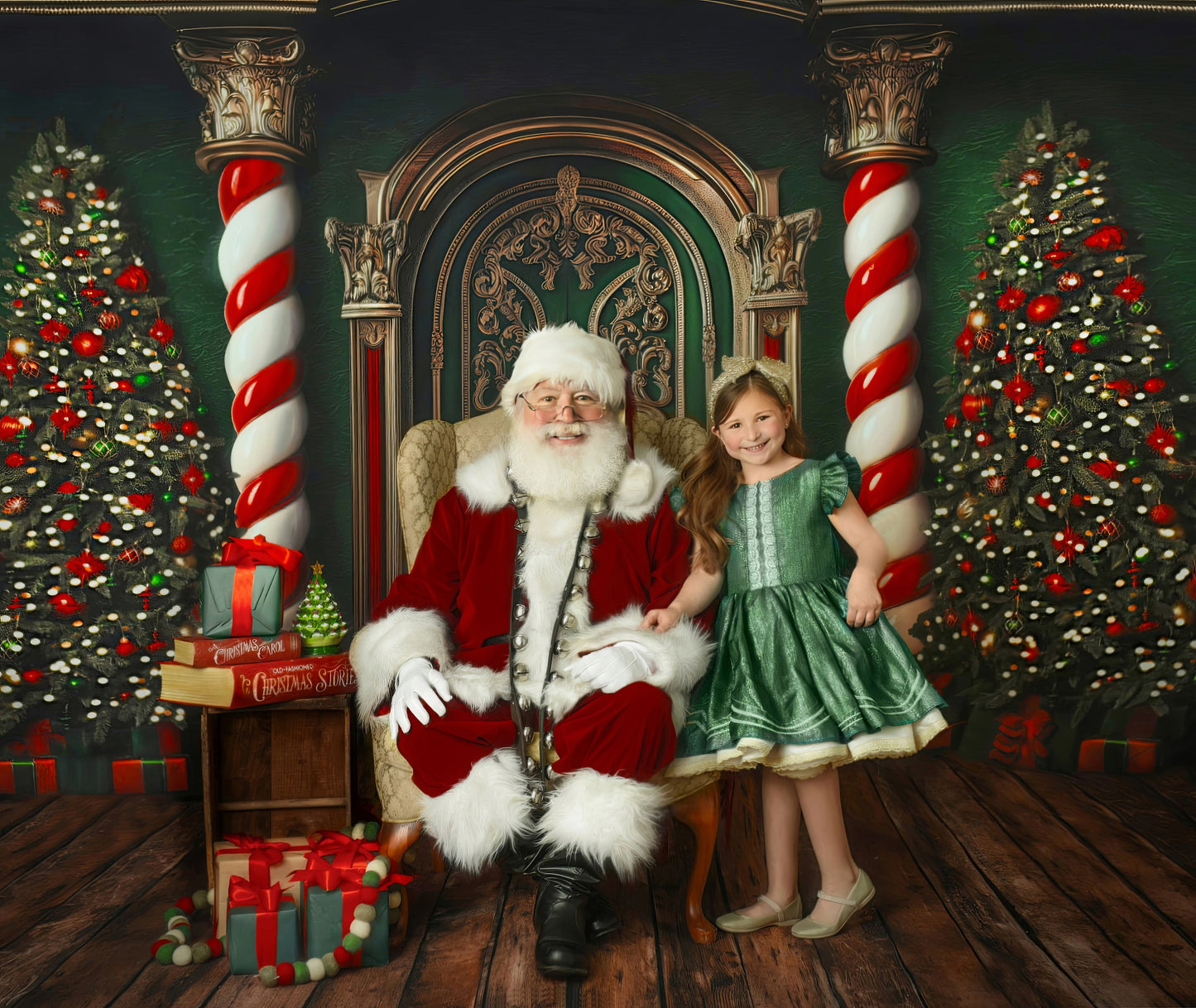 Saint Nick's Christmas Door