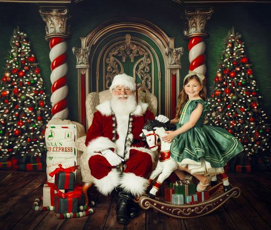 Saint Nick's Christmas Door